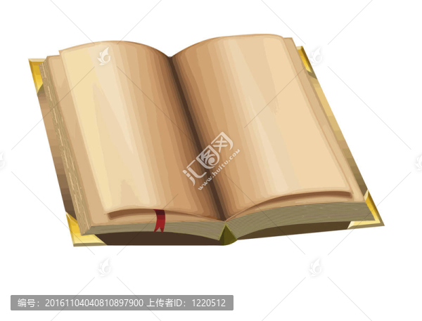 打開古老的書