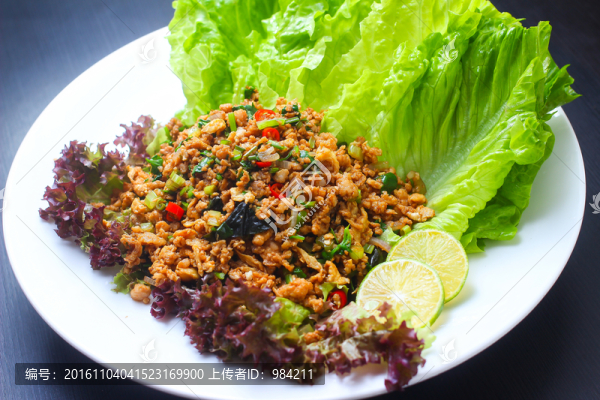 越式肉碎生菜包