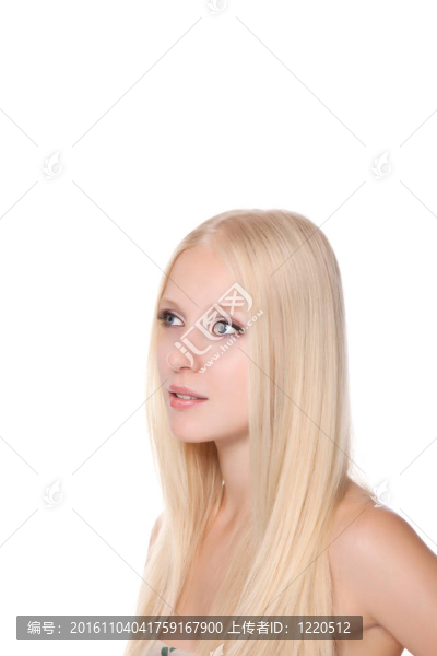 漂亮的金發(fā)女人