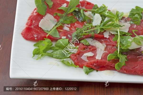 生牛肉片
