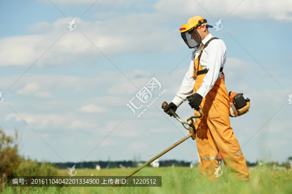 割草機的工作