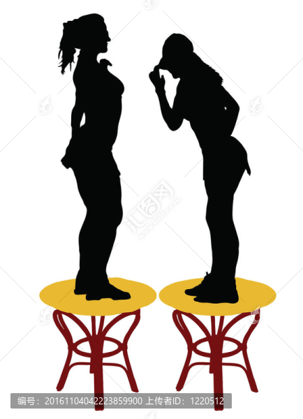 女孩在桌子上玩