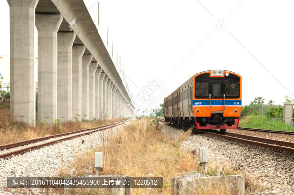 舊火車和地鐵鐵路。