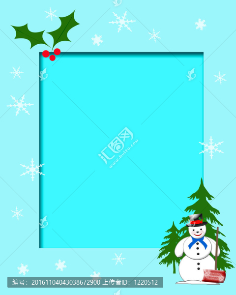 雪人在工作