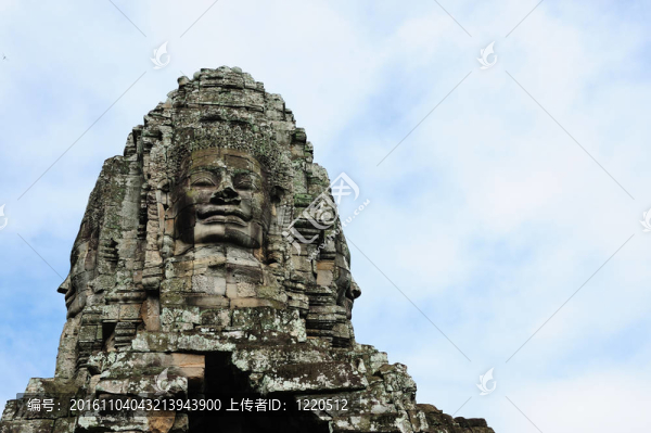 巴戎寺寺；吳哥城；柬埔寨
