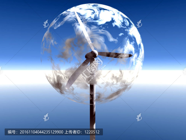 風力渦輪機和云