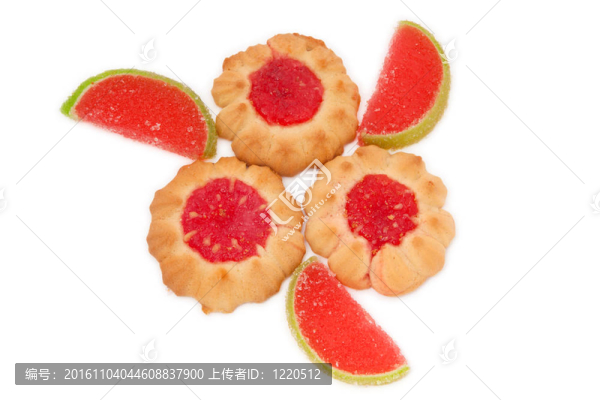 餅干和果醬