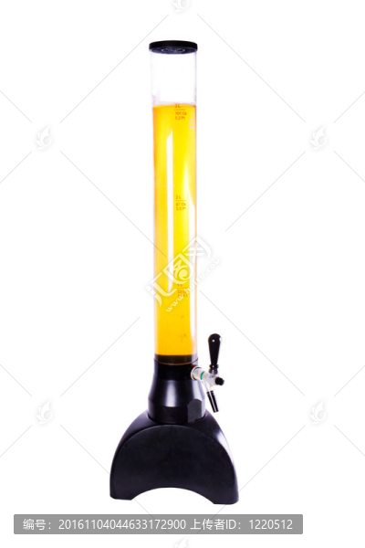 啤酒分配器和玻璃