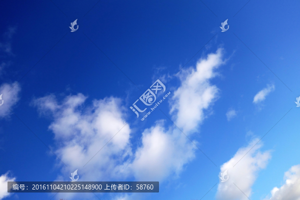 藍天白云