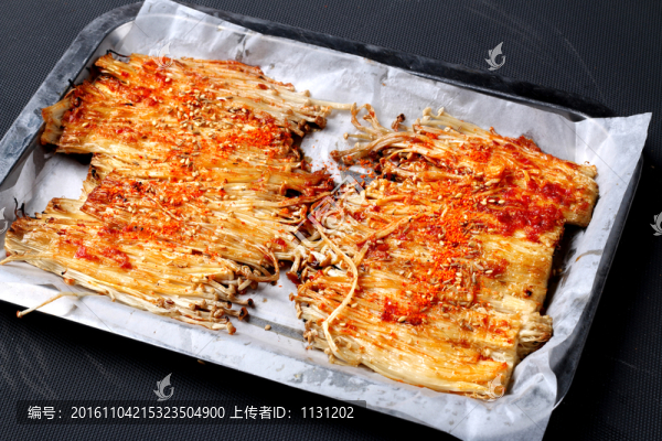 烤金針菇