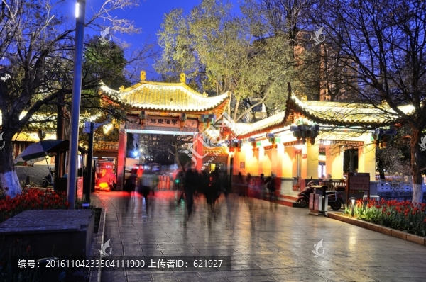 翠湖夜景