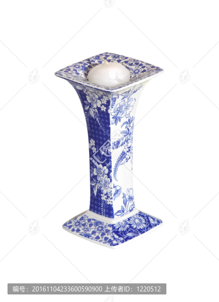 藍(lán)色的燭臺(tái)