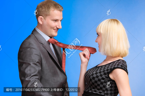 美麗的情侶