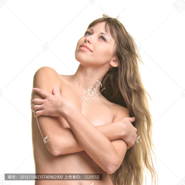 一個(gè)美麗的年輕女人的肖像