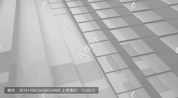 3D未來立方體抽象背景