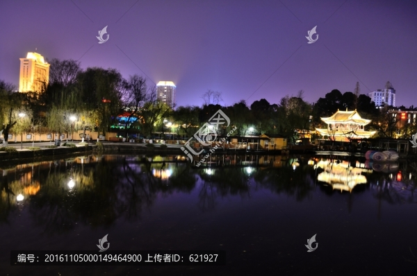 翠湖夜景