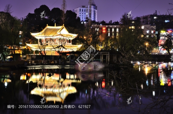 翠湖夜景