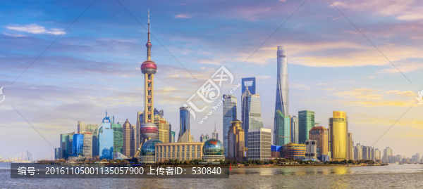 上海陸家嘴全景,高清大畫幅
