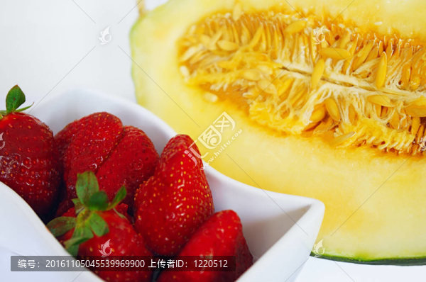 草莓和甜瓜
