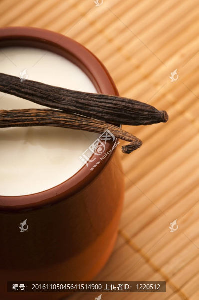 甜香草布丁甜點