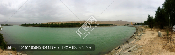 黃河,貴德段,高清,全景,大圖