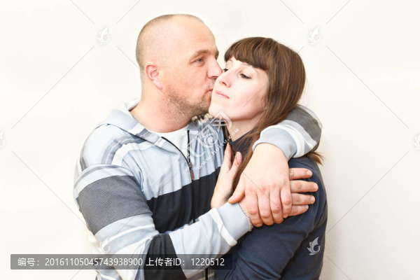 男人和女人是一對可愛的夫婦