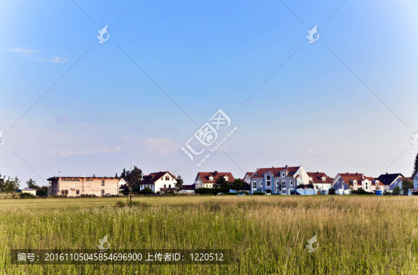 美麗的住宅區(qū)在慕尼黑的性質(zhì)