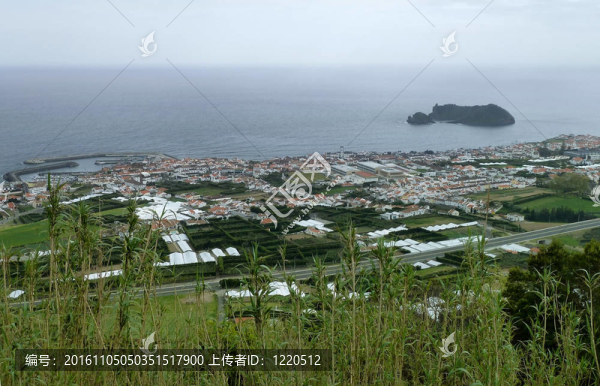在亞速爾群島沿海沉降