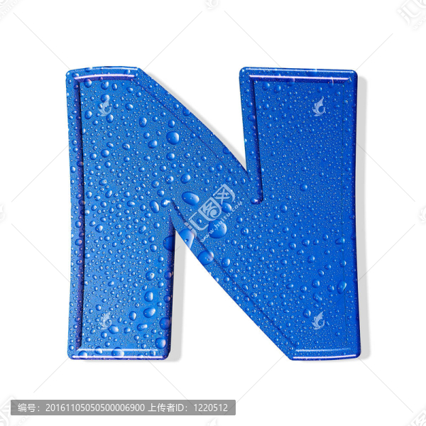 水字母隔離。水的信