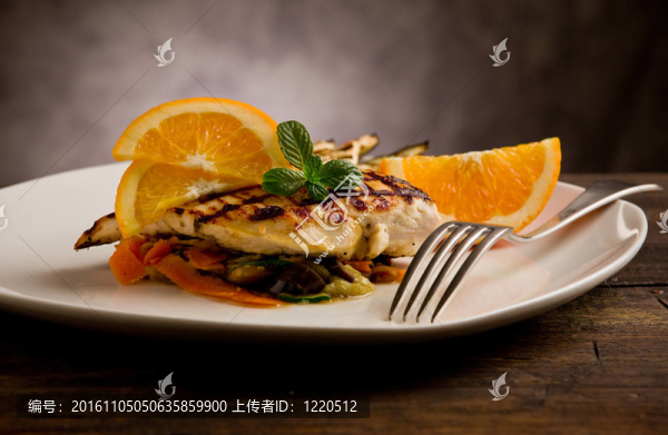 烤雞肉料理鼠王床