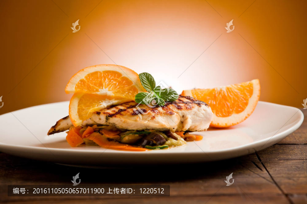 烤雞肉料理鼠王床