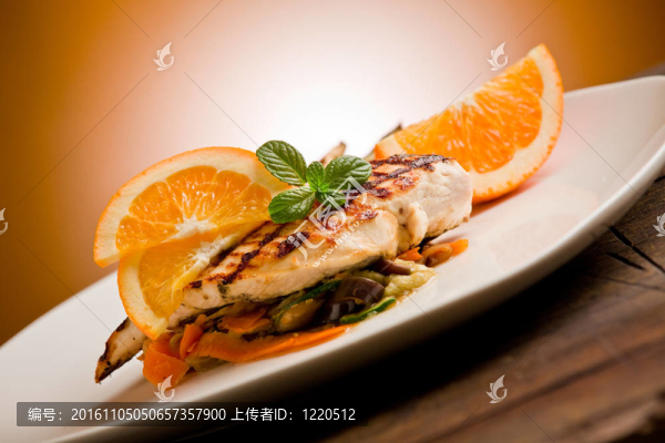 烤雞肉料理鼠王床