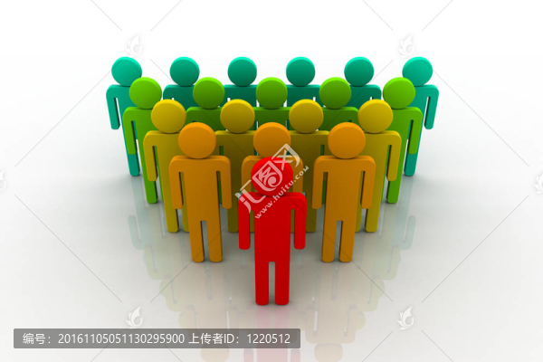 從人群中脫穎而出