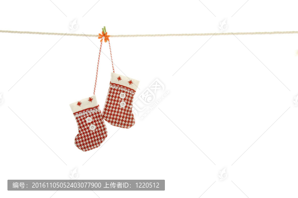 圣誕節(jié)的晾衣繩