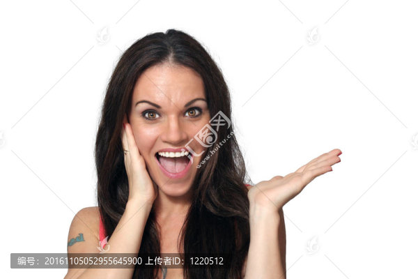 美麗的；奇異的黑發(fā)；爆頭