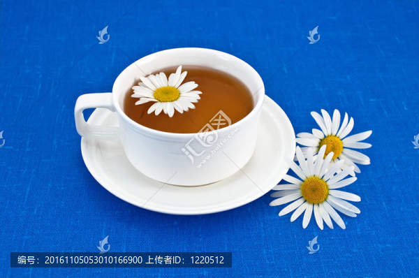 洋甘菊花草茶