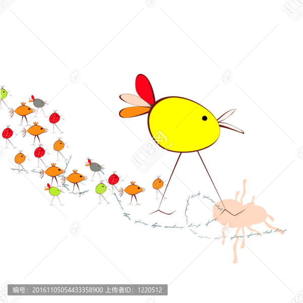 說明鳥