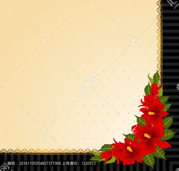 背景與美麗的花朵
