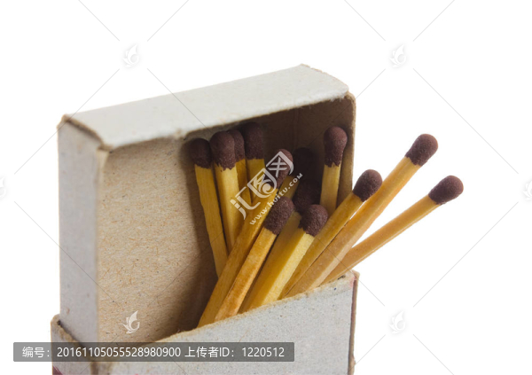 在一個(gè)火柴盒火柴