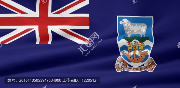 在?？颂m群島旗幟