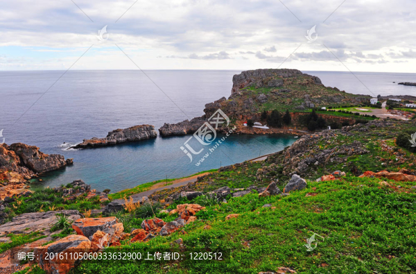 崎嶇的海岸