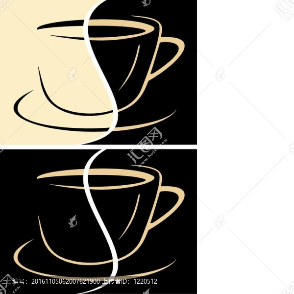 一杯拿鐵咖啡
