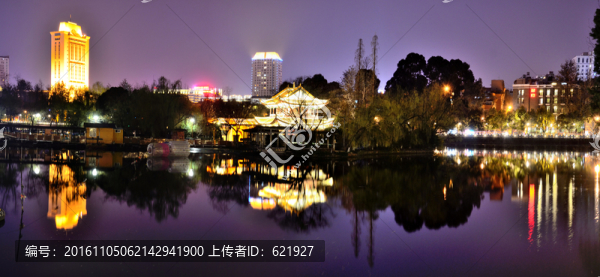 翠湖夜景高清圖