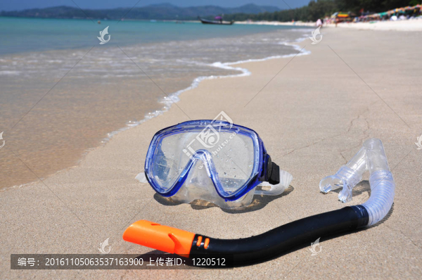 浮潛在Bangtao海灘普吉島