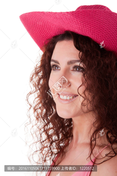漂亮女人與Pink,Hat