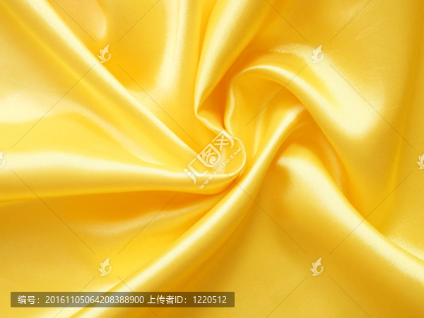 光滑典雅的金色絲綢為背景