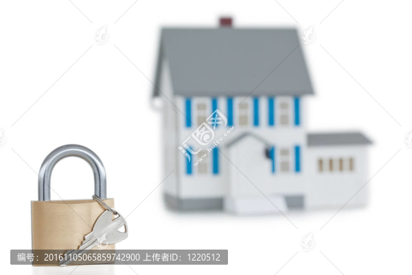 微型房子，打開鎖