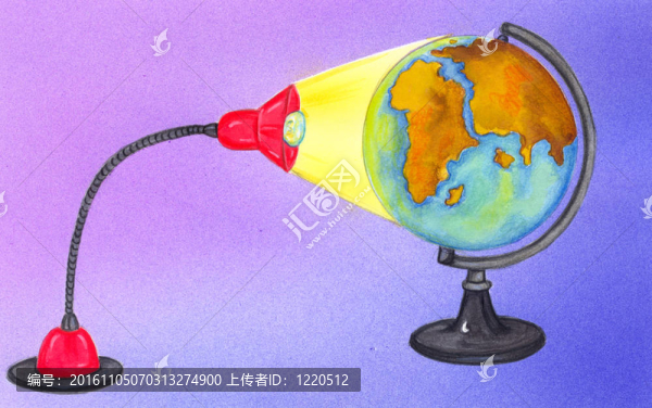 地球的光