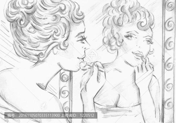 一個(gè)女人和她的男朋友
