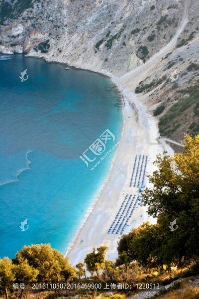 邁托斯海灘；Kefalonia